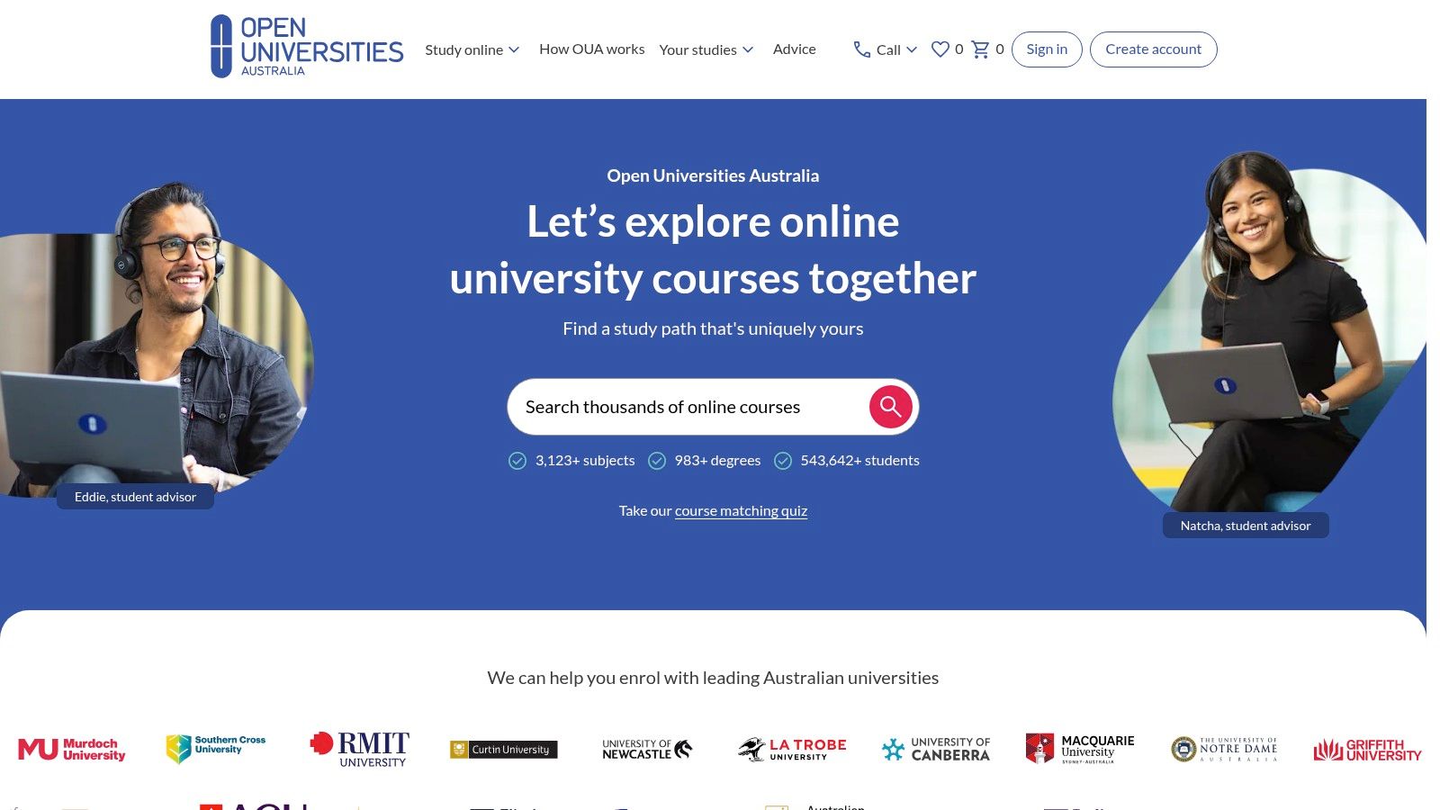 Open Universities Australia (OUA)
