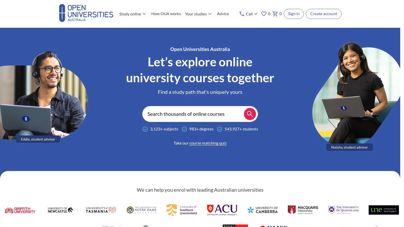 Open Universities Australia (OUA)